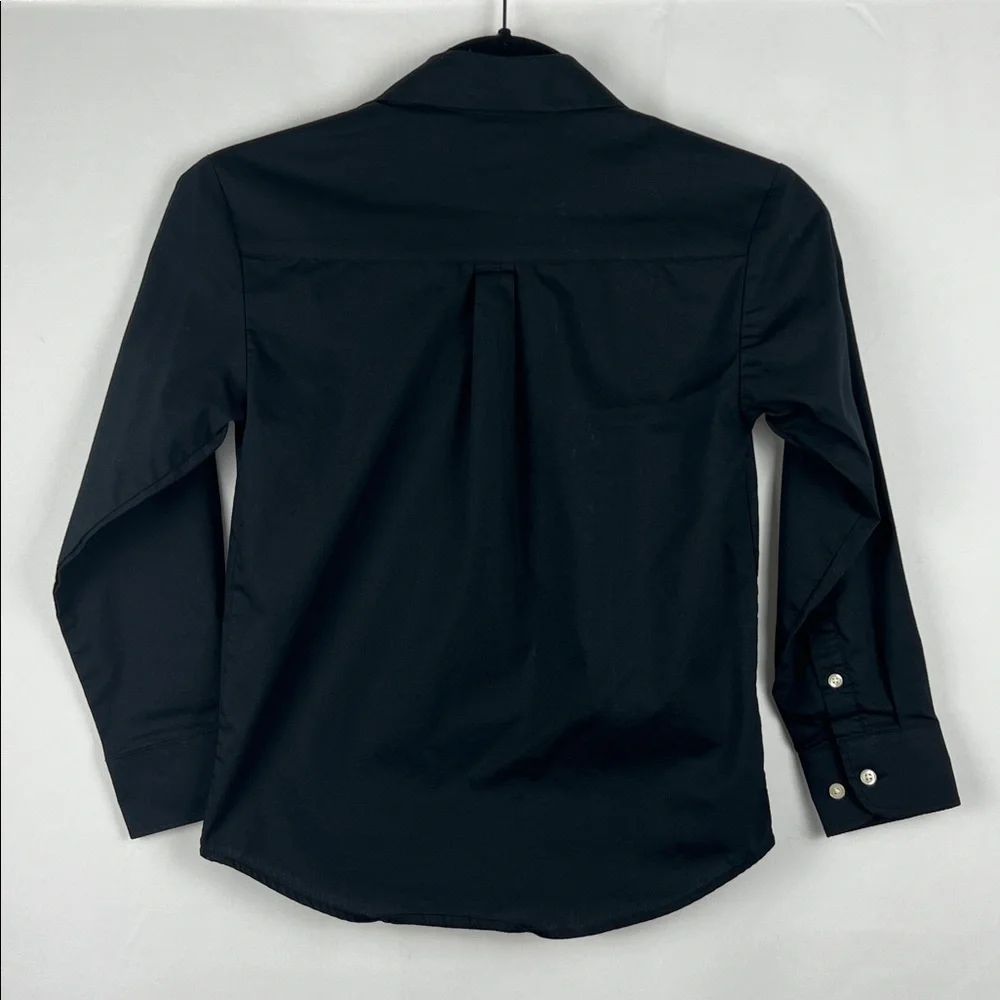 Chaps Boys Black Dress Shirt‎